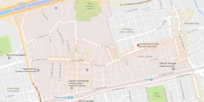 Bản đồ của phục vụ São Paulo