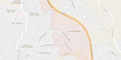 Bản đồ của Pirituba São Paulo