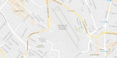 Bản đồ của sân bay quốc tế salvador