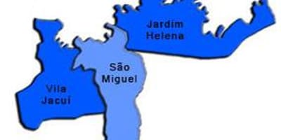 Bản đồ của São Miguel Đơn phụ tỉnh