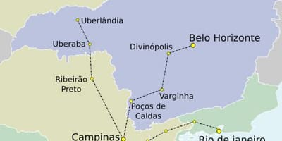 Bản đồ của São Paulo ĐỌC