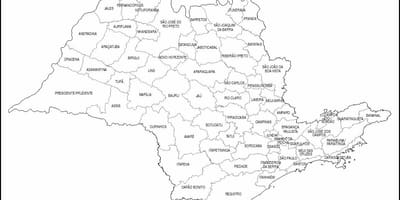 Bản đồ của São Paulo máu - vi khu vực
