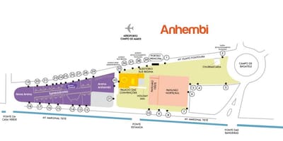 Bản đồ của São Paulo Anhembi