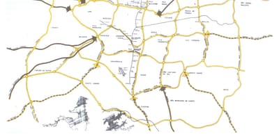 Bản đồ của São Paulo nhận làn