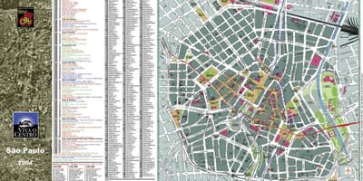 Bản đồ của São Paulo trung tâm