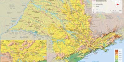 Bản đồ của São Paulo vận chuyển