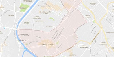 Bản đồ của Santo Tất São Paulo