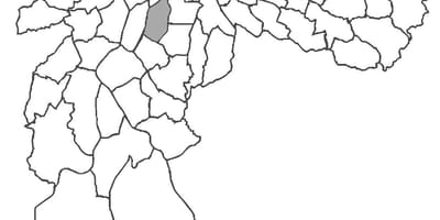 Bản đồ của sao paulo quận