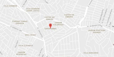 Bản đồ của Sapopemba São Paulo