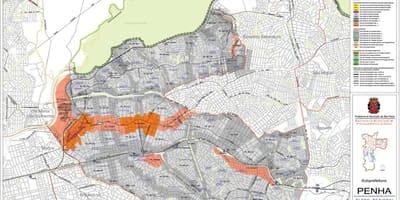 Bản đồ tây vọng dương São Paulo - Nghề nghiệp của đất