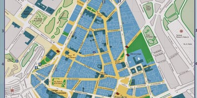 Bản đồ của trung tâm lịch sử São Paulo