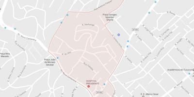 Bản đồ của Tucuruvi São Paulo