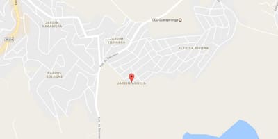 Bản đồ của Vườn Ângela São Paulo