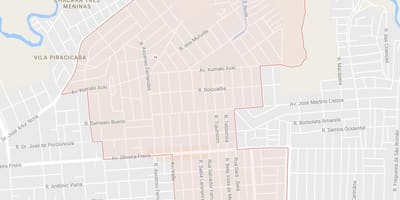 Bản đồ của Vườn Helena São Paulo