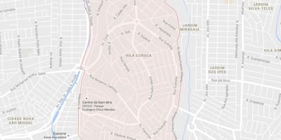Bản đồ của Vila Curuçá São Paulo