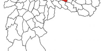 Bản đồ của Vila Formosa quận