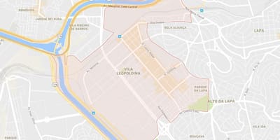 Bản đồ của Vila Leopoldina São Paulo