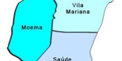 Bản đồ của Vila Mariana phụ tỉnh