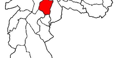 Bản đồ của Vila Mariana phụ tỉnh São Paulo