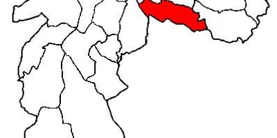 Bản đồ của Vila Prudente phụ tỉnh São Paulo