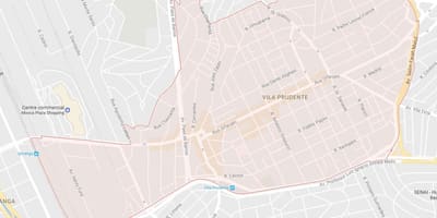 Bản đồ của Vila Prudente São Paulo