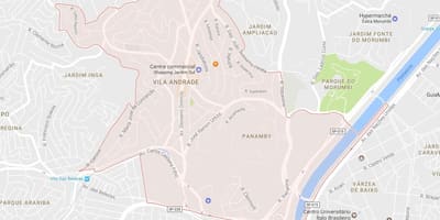Bản đồ của Vila Sướng São Paulo