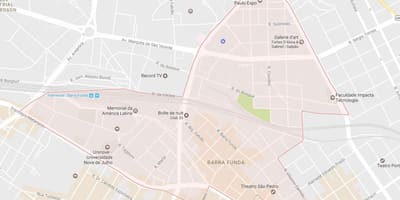 Bản đồ của Khu São Paulo ... 